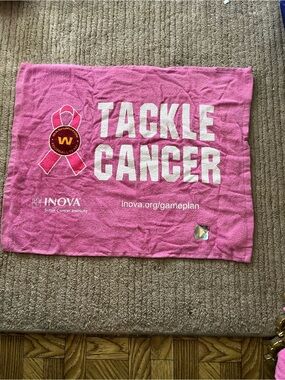 NFL Washington Commanders  Pink Rally Towel